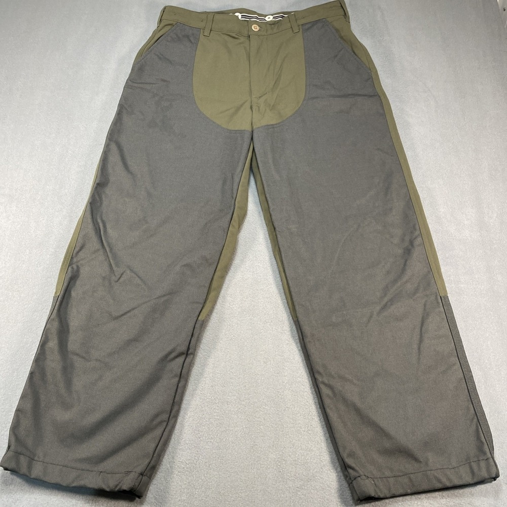 LL Bean Mens Upland Briar Field Pants Green Size 34 Hunting Outdoor Gorpcore